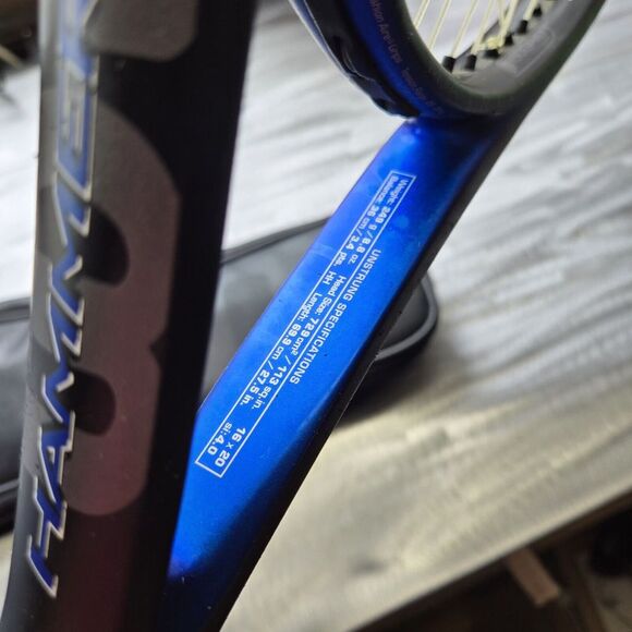 Wilson Hammer H4 Carbon‎ Matrix 113 Tennis Racquet - 4 3/8" Grip - With Case - Picture 10 of 11